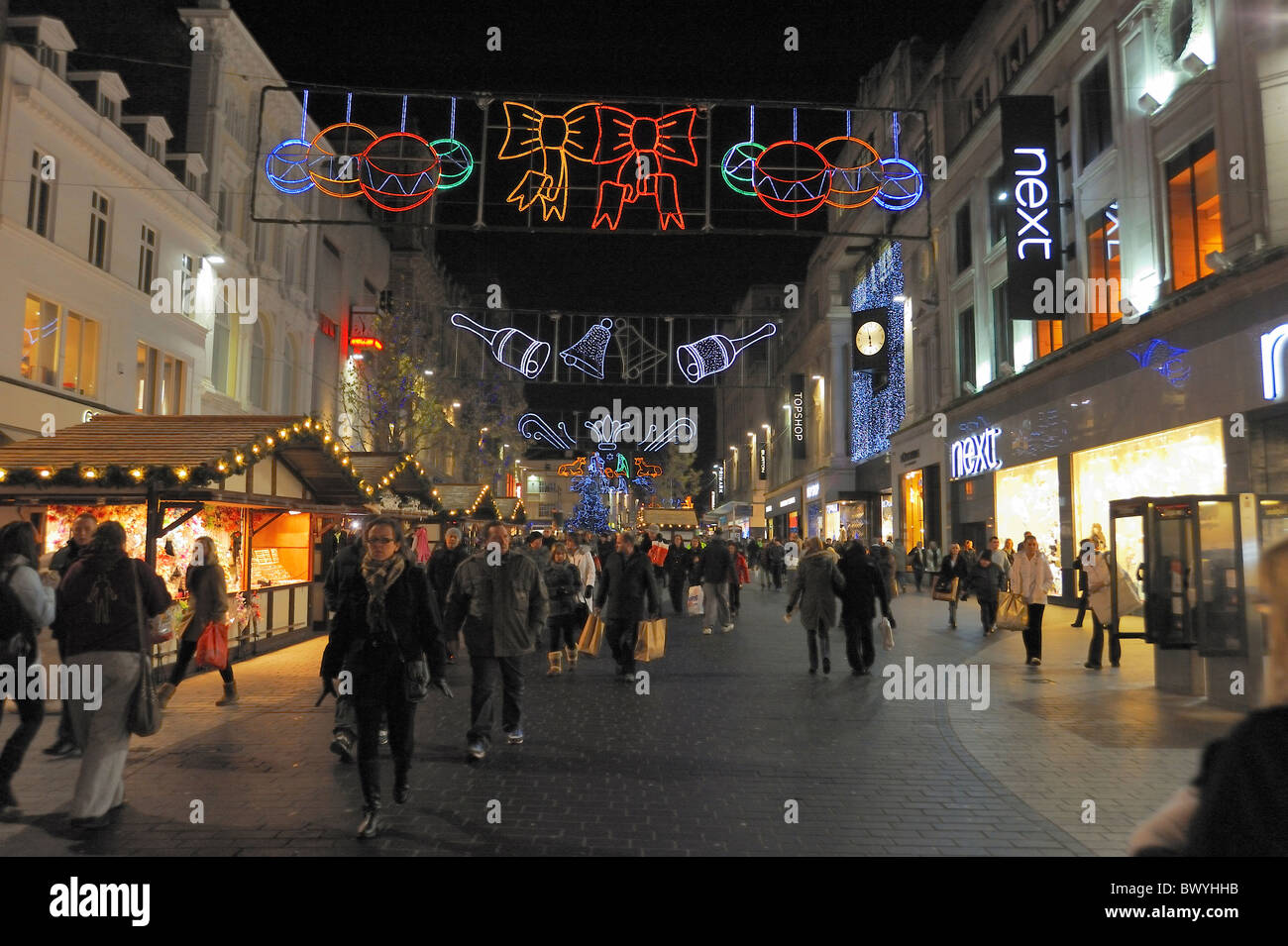 Liverpool christmas lights hires stock photography and images Alamy
