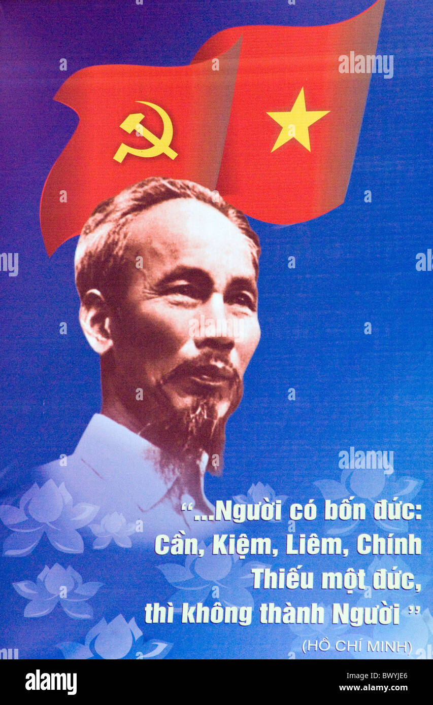 Vietnam Propaganda Posters Ho Chi Minh