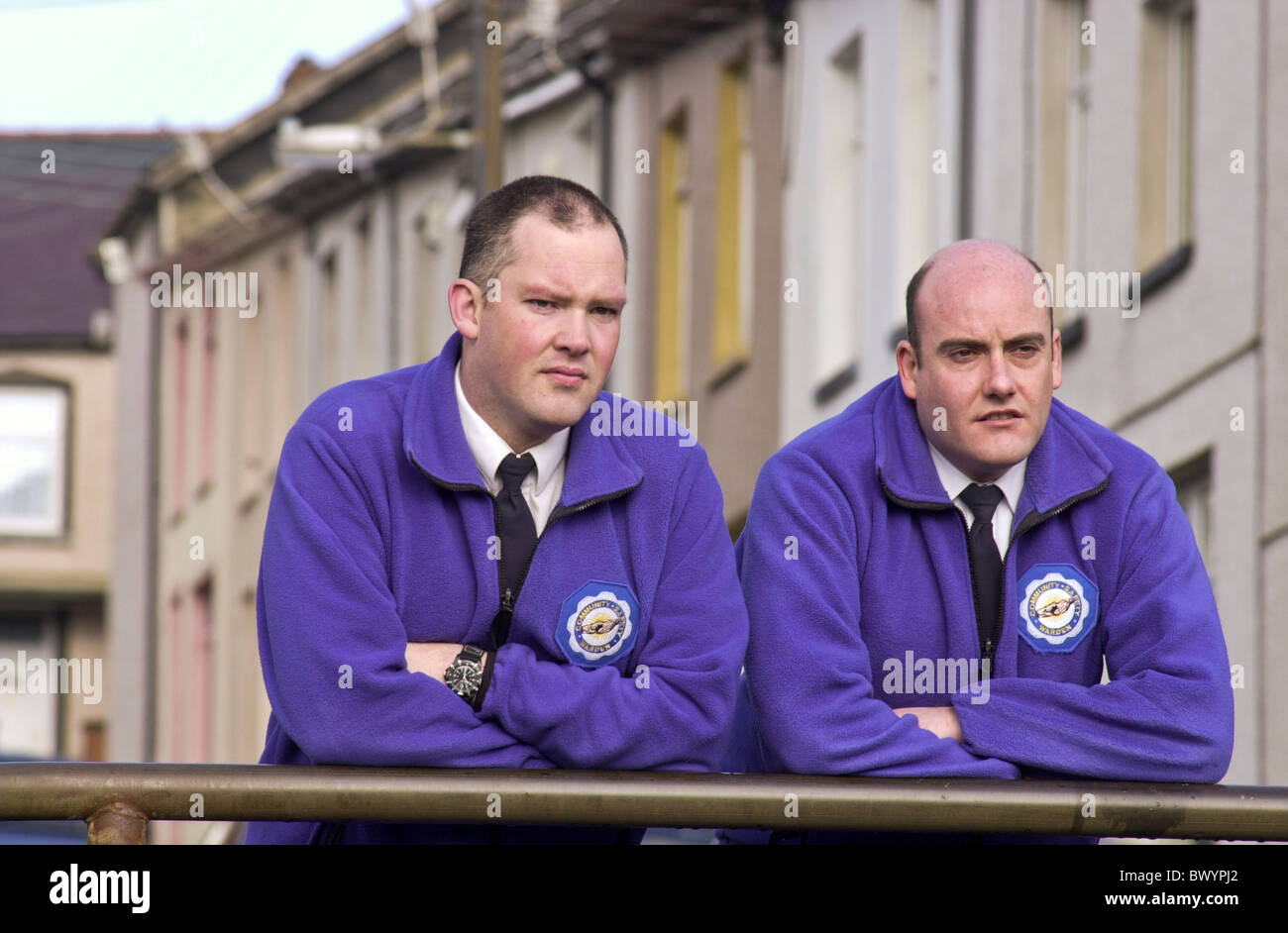 Community Safety Wardens patrol the streets of Penydarren Merthyr