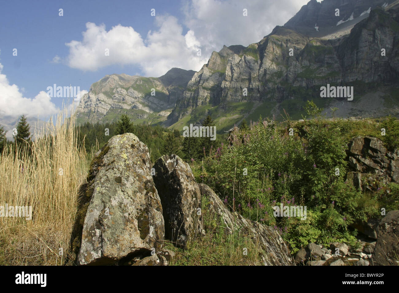 Barme Canton Valais mountains nature Alps rock scenery landscape