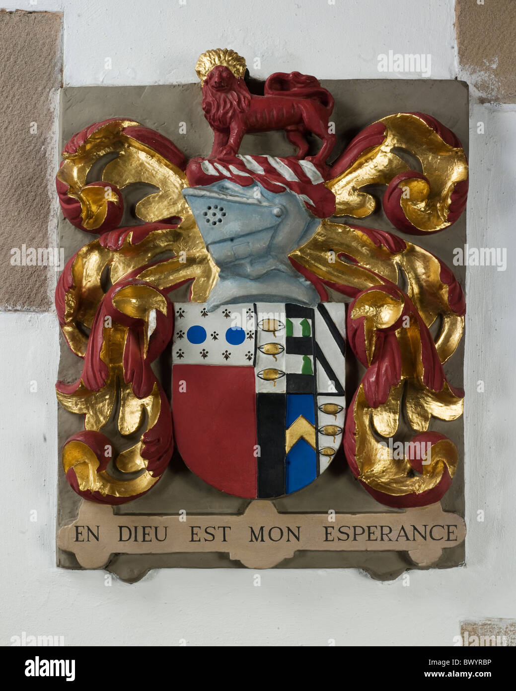 Blackburn Cathedral Walmesley Arms Stock Photo