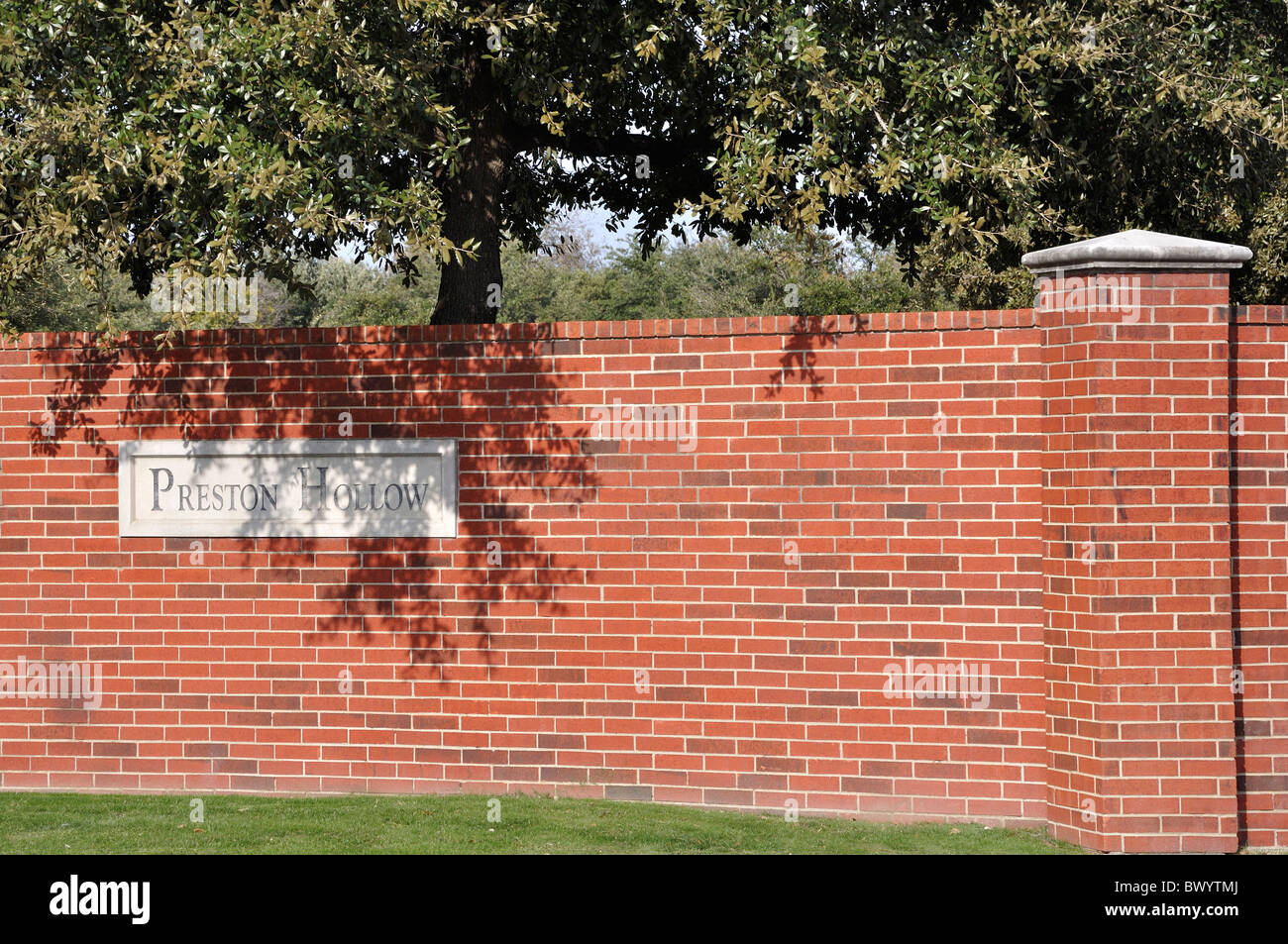 Preston Hollow neighborhood in north Dallas, Texas, USA Stock Photo Alamy
