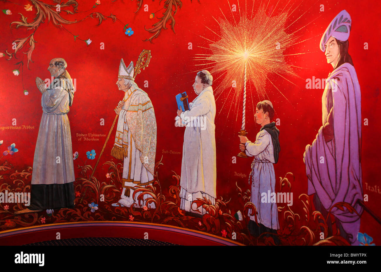 Inside Edinburgh Castle The story /exhibition of the Scottish crown jewels Stock Photo Alamy