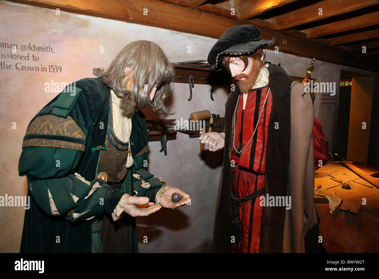 Inside Edinburgh Castle The story /exhibition of the Scottish crown jewels Stock Photo Alamy