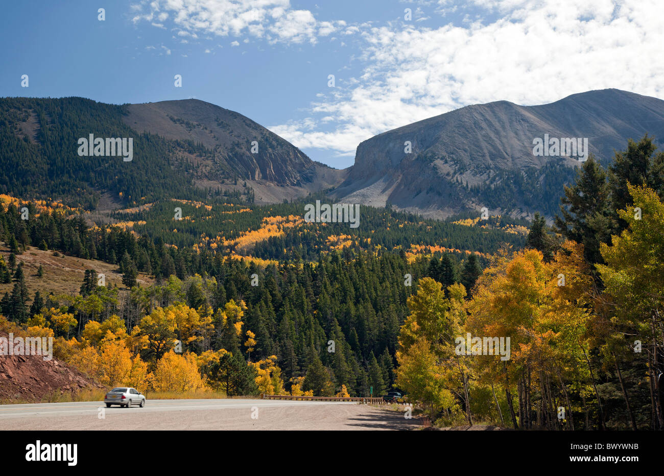 Fort Garland, Colorado La Veta Pass in the Sangre de Cristo mountain