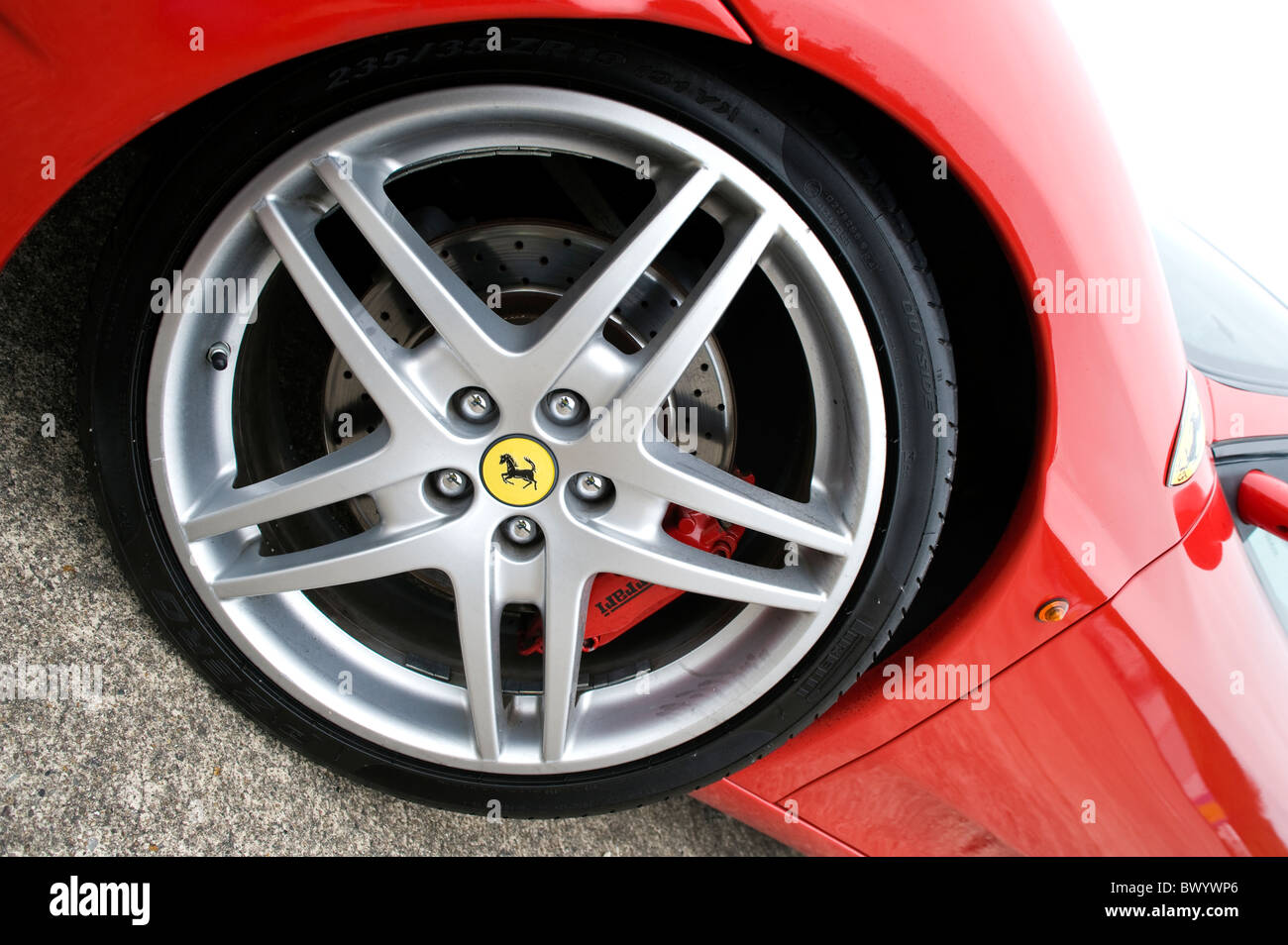 Ferrari wheel hi-res stock photography and images - Alamy