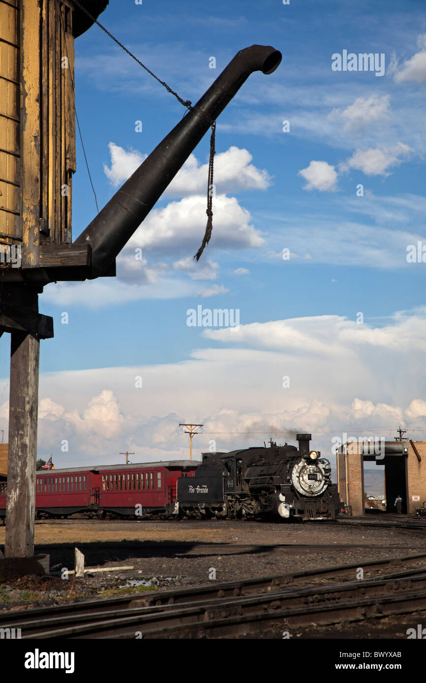 Cumbres & Toltec Scenic Railroad Stock Photo