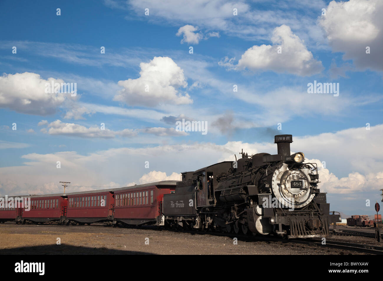 Cumbres & Toltec Scenic Railroad Stock Photo