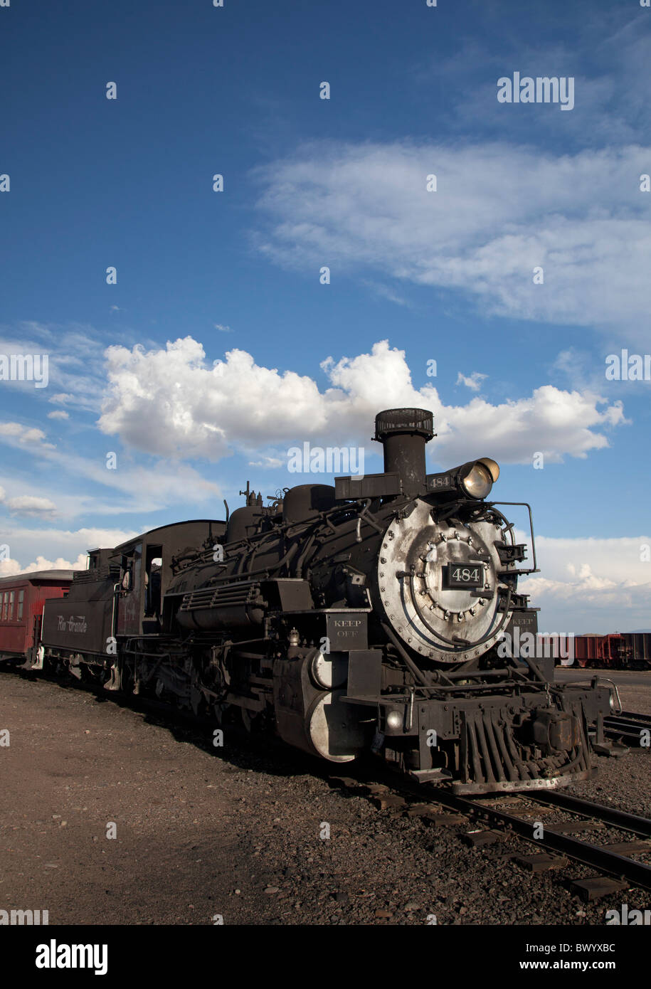Cumbres & Toltec Scenic Railroad Stock Photo