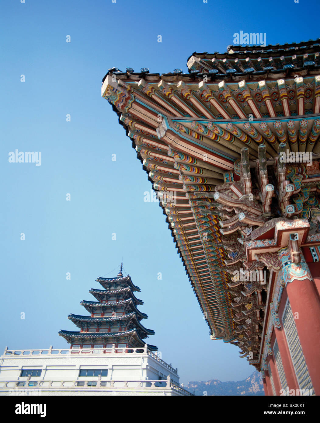 Korea Asia culture Namdaemun district Seoul South Korea south gate Sungnyemun UNESCO world cultural heritag Stock Photo
