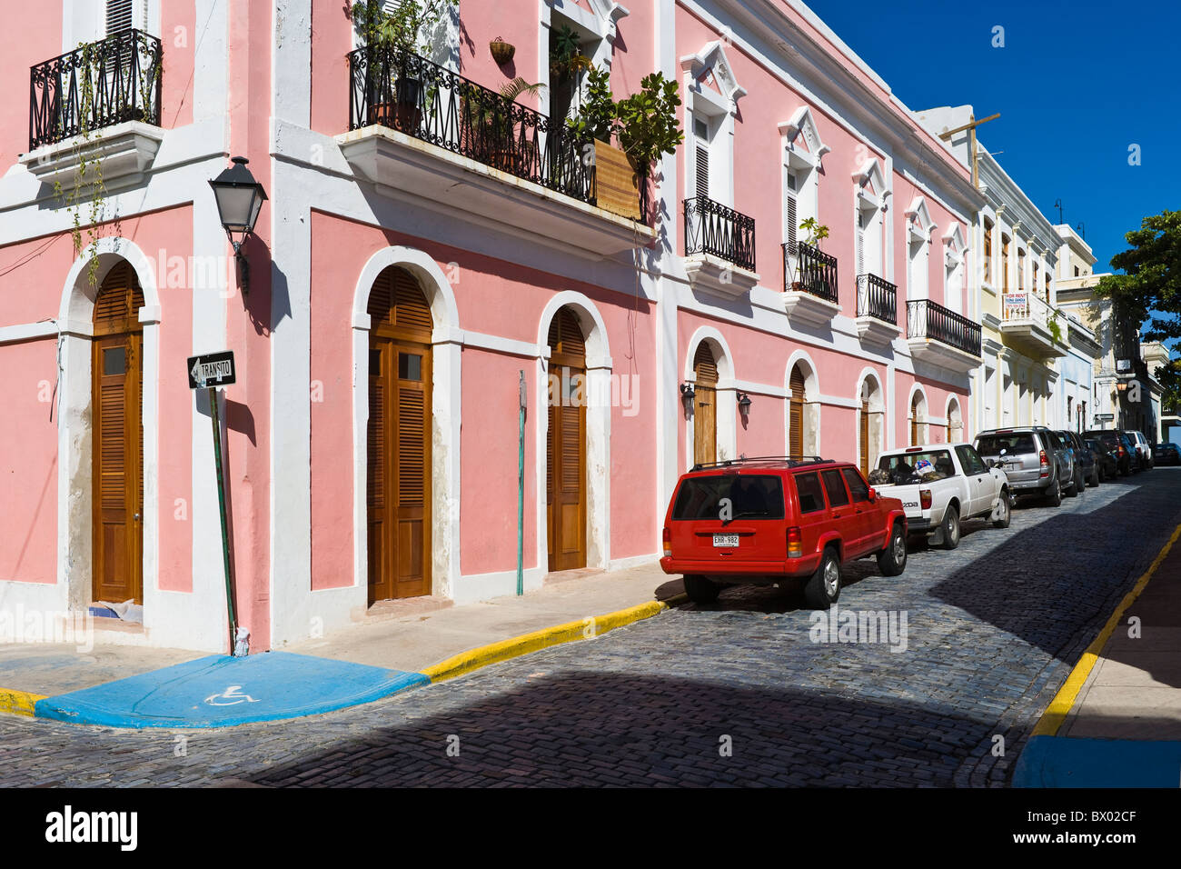 Street of Old San Juan, Puerto Rico Stock Photo - Alamy