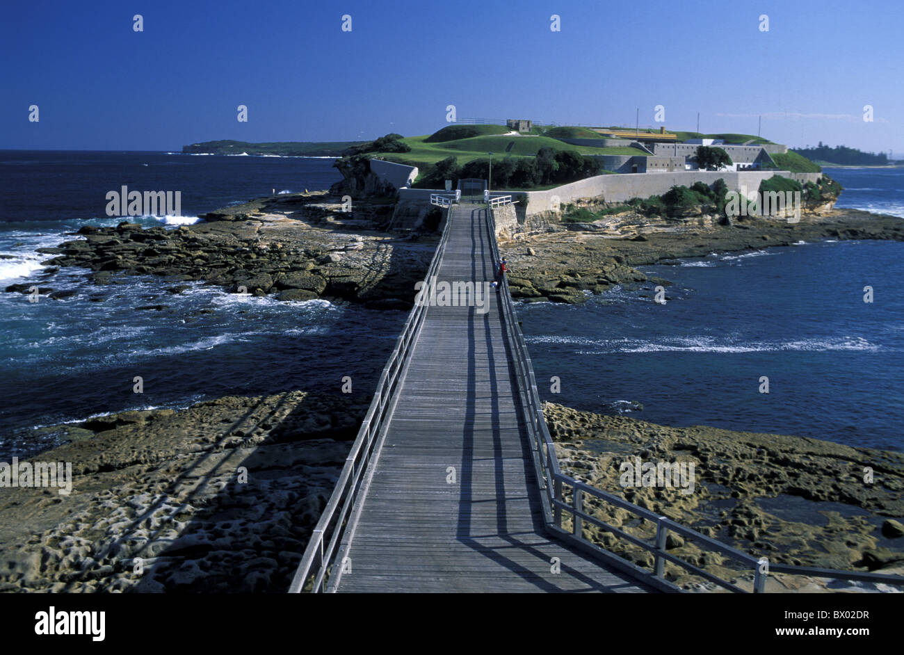 Australia Bare Island Fort Botany Bay national park New South Wales ...