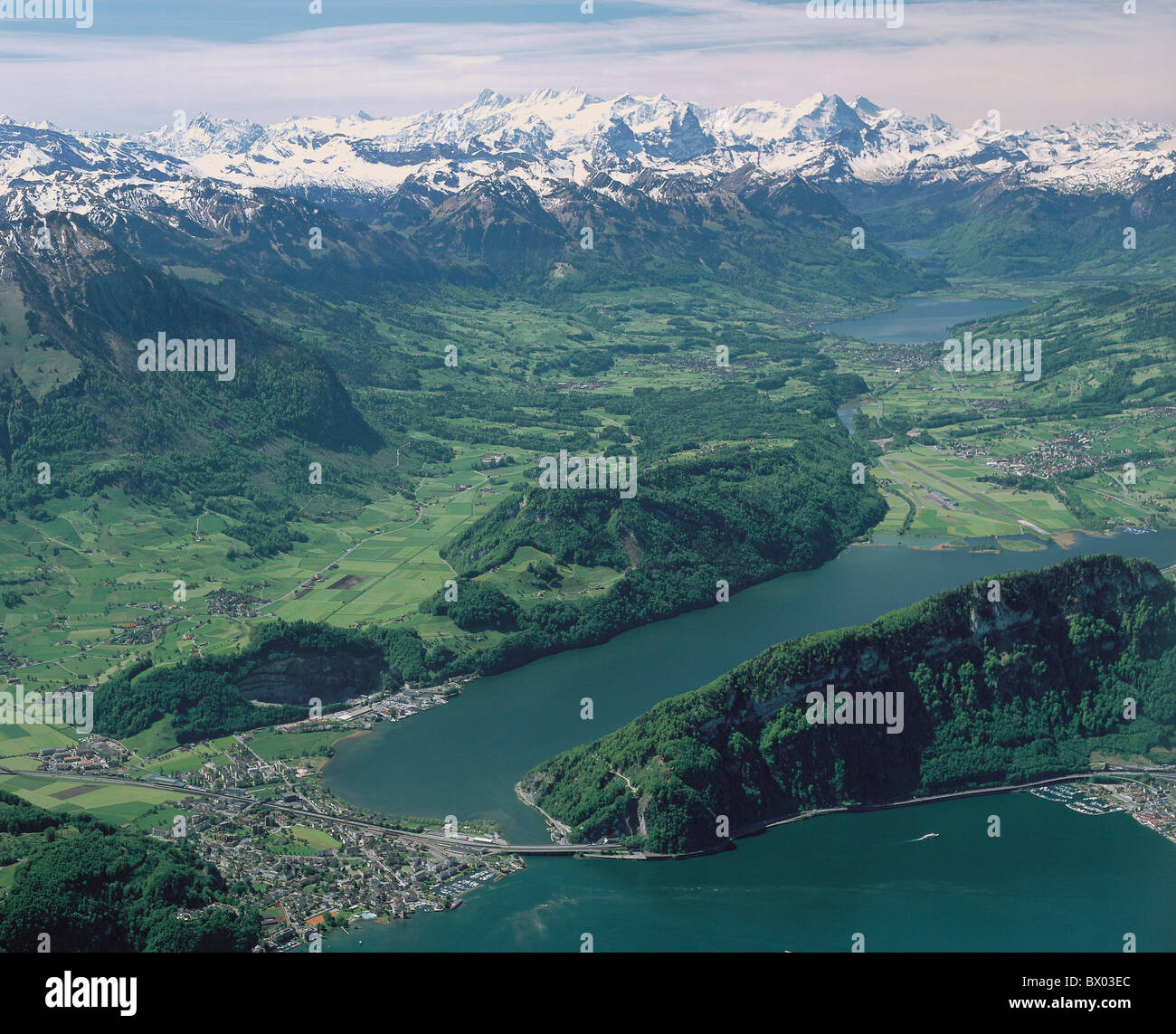 Switzerland Europe central Switzerland canton Obwalden aerial photo