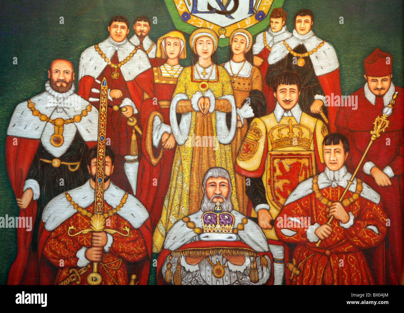 Inside Edinburgh Castle The story /exhibition of the Scottish crown jewels Stock Photo Alamy