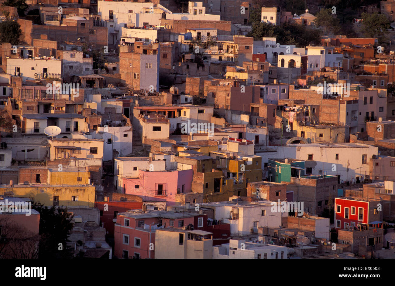 city Estado de Guanajuato Guanajuato homes houses Mexico Central