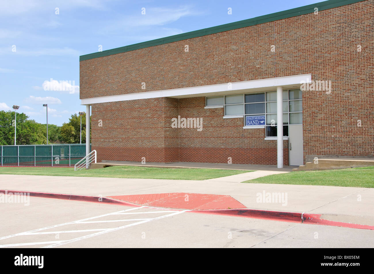 School with disabled access ramp, Frisco, Texas, USA Stock Photo - Alamy