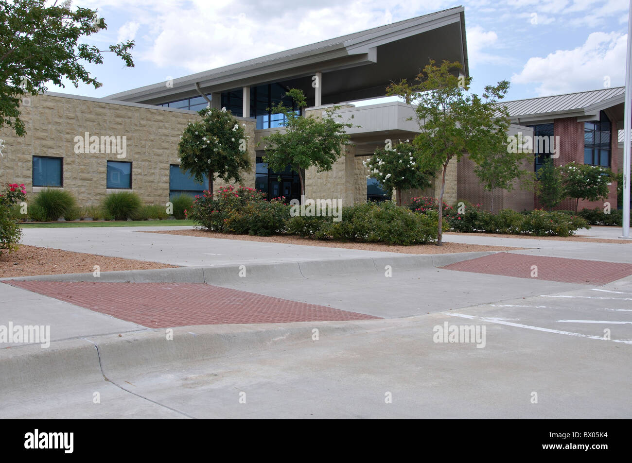 School with disabled access ramp, Frisco, Texas, USA Stock Photo - Alamy