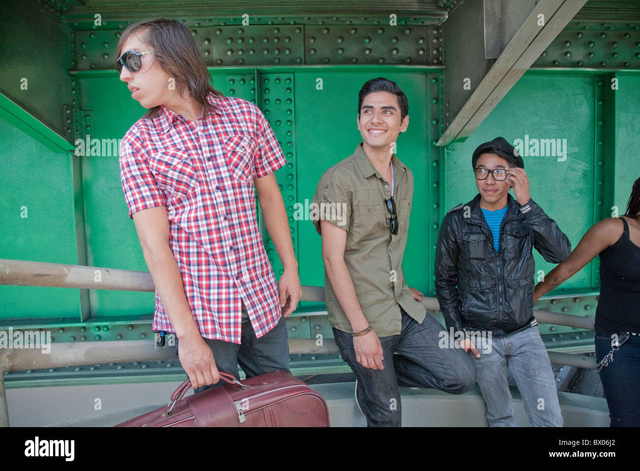 Teenagers hanging out Stock Photo - Alamy