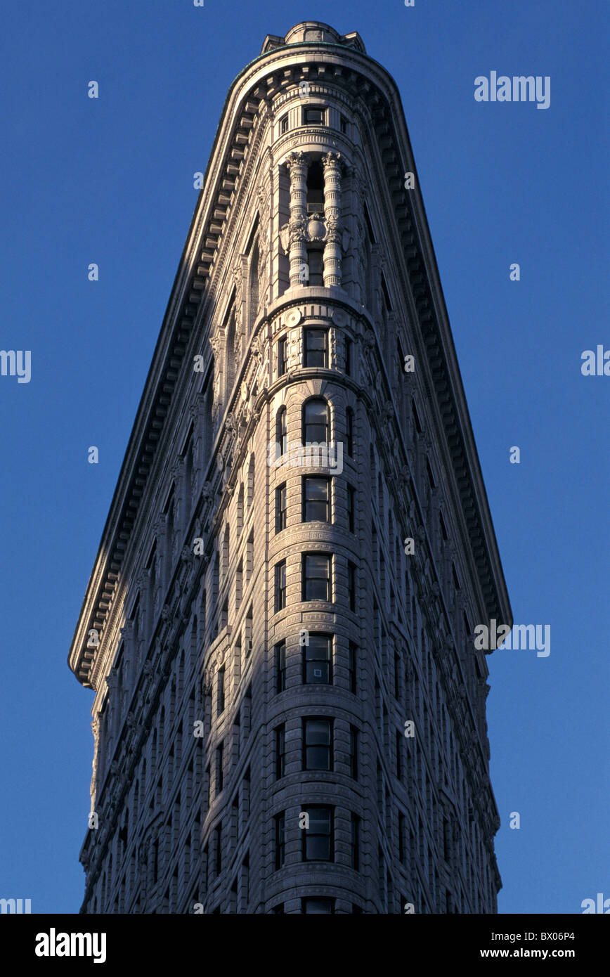 architecture highrise towerblock multistory facade Flatiron Building ...
