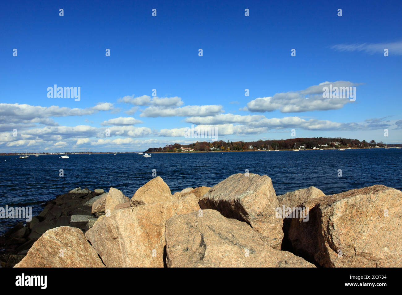 Oyster Bay harbor Long Island NY Stock Photo Alamy