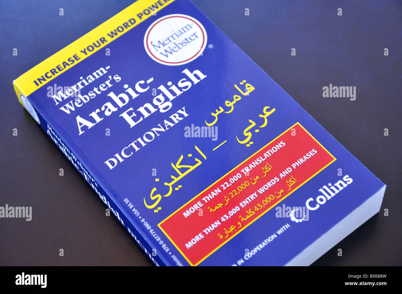 arabic-english-dictionary-stock-photo-alamy