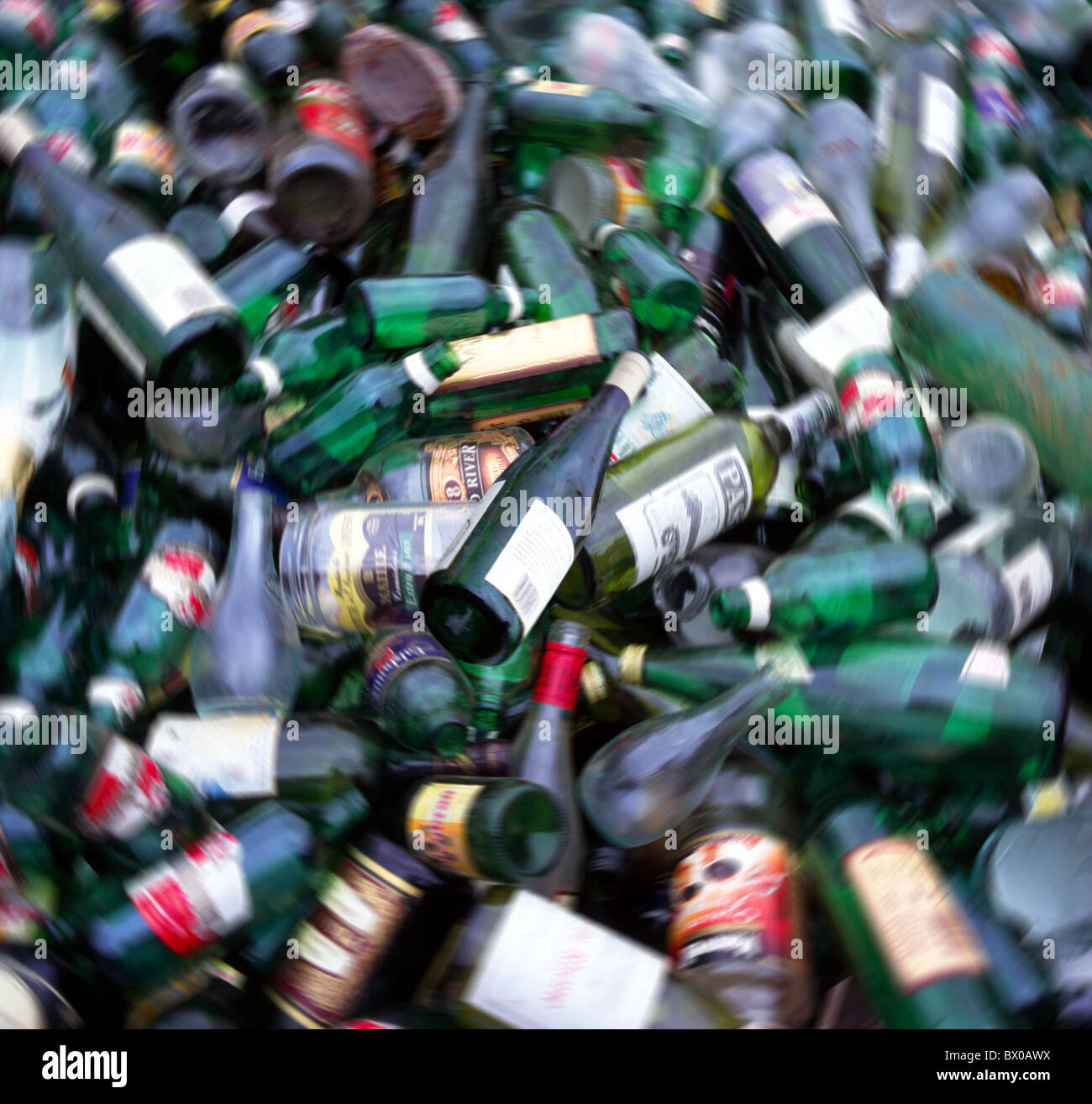 rubbish waste old close up decontaminate disposal bottle glass macro