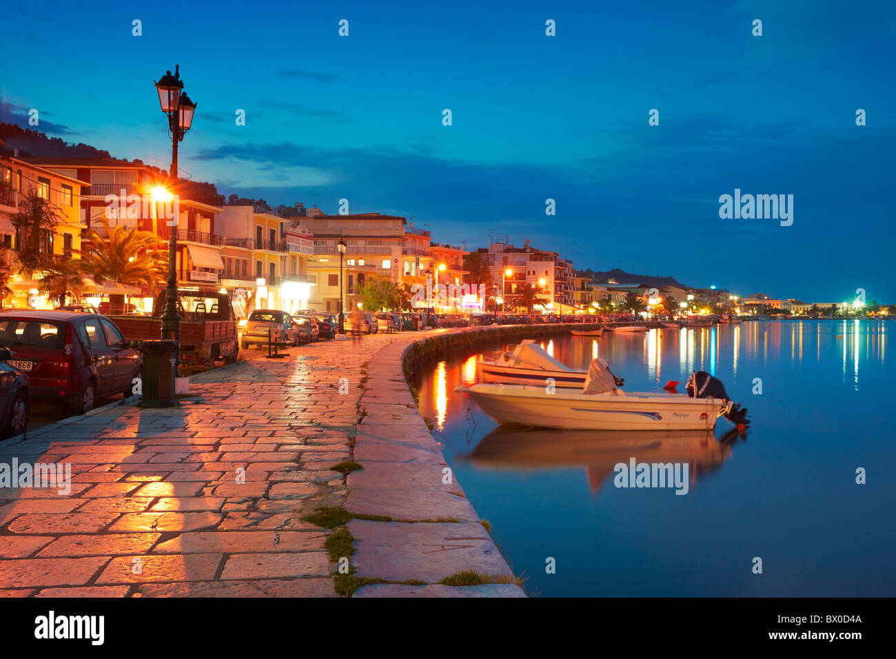 Greece - Zakynthos Island, Ionian Sea, harbour, Zakynthos city Stock Photo