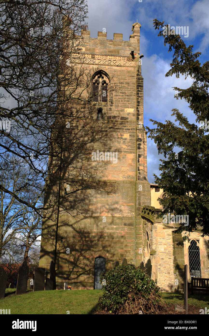Old English Church Stock Photo