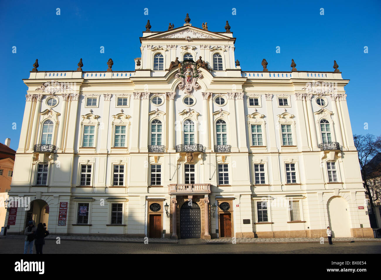 Archbishop Palace Prague Castle Hradcany Prague Czech Republic Stock Photo