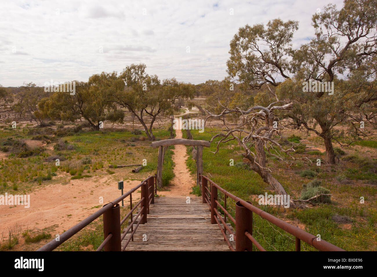 The sheep run at Kinchega Shearing Shed, Kinchega National Park
