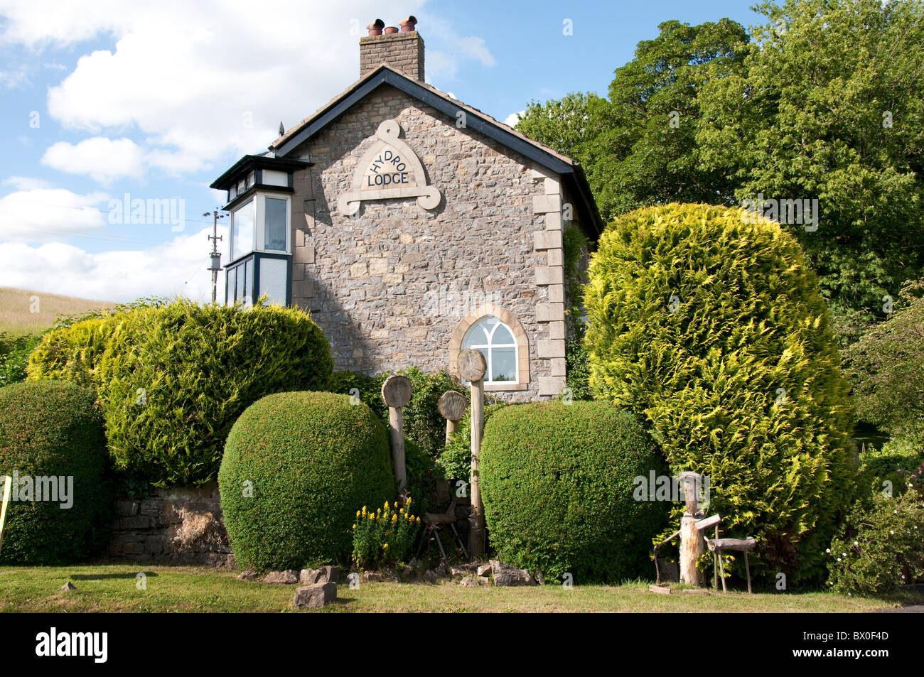 Hydro Spa House Near Pendle Hill In Lancashire In Northern England
