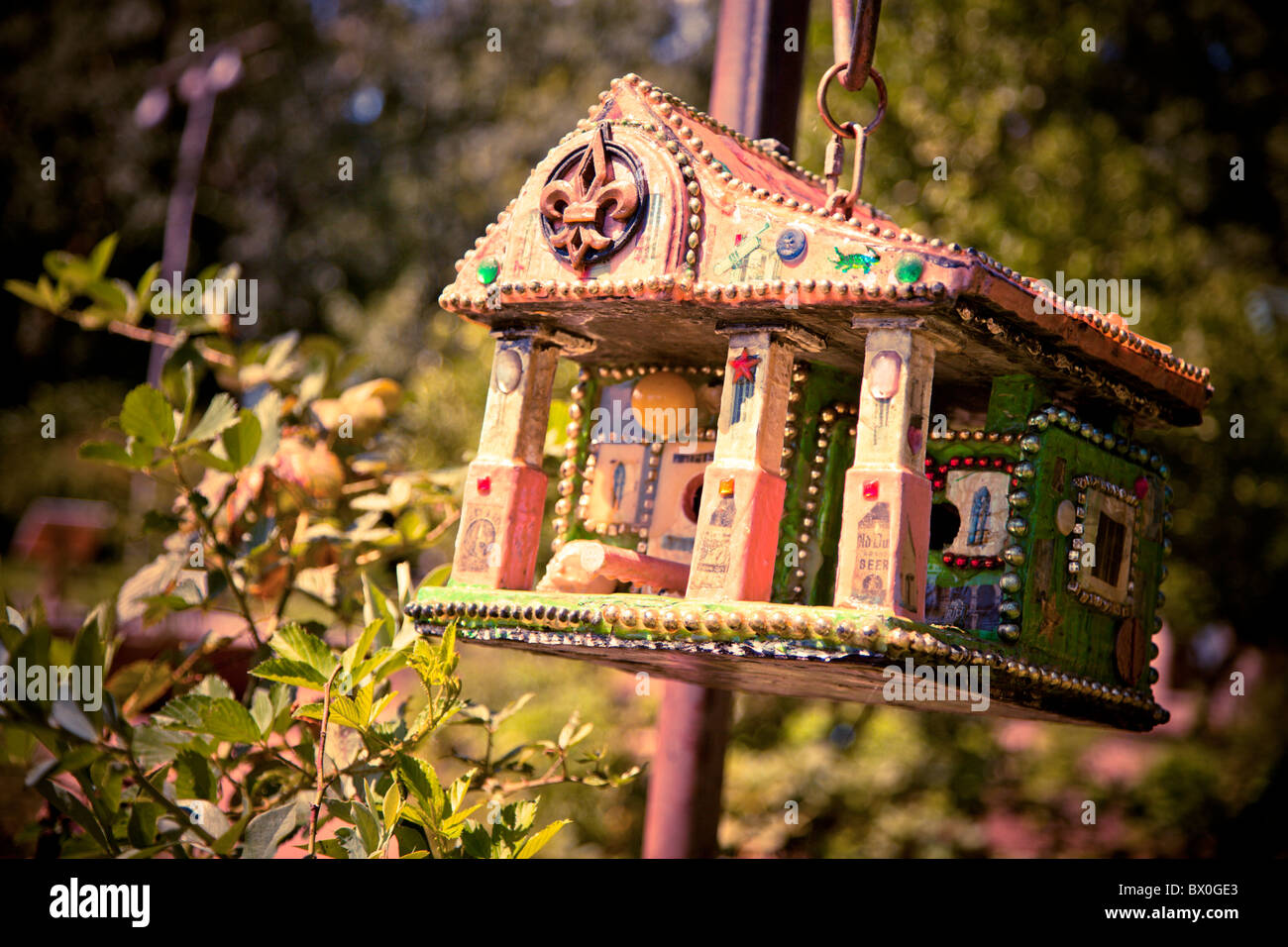 Louisiana's New Orleans Botanical Gardens in City Park displays fine
