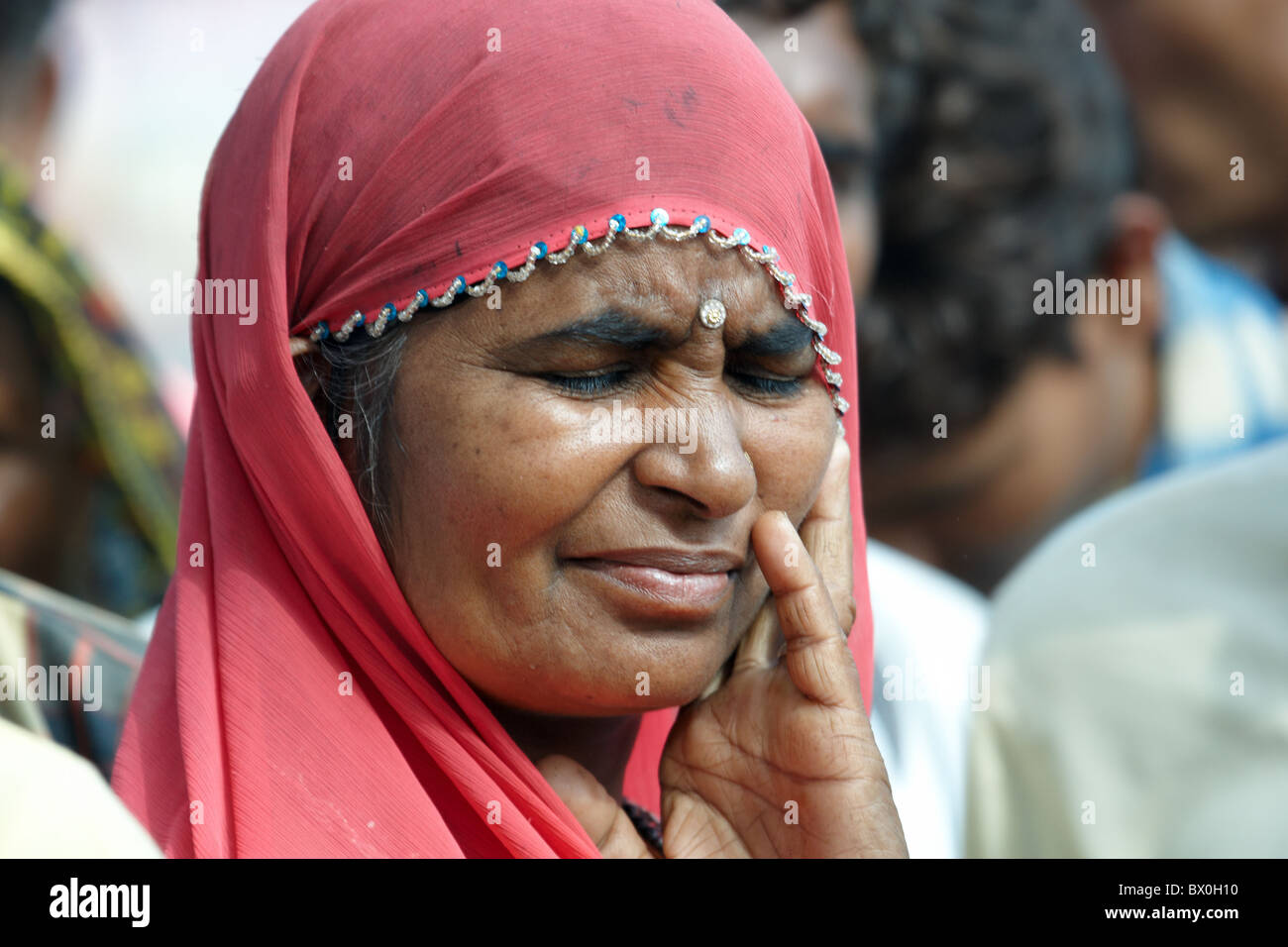Indian mature woman hi-res stock photography and images - Alamy