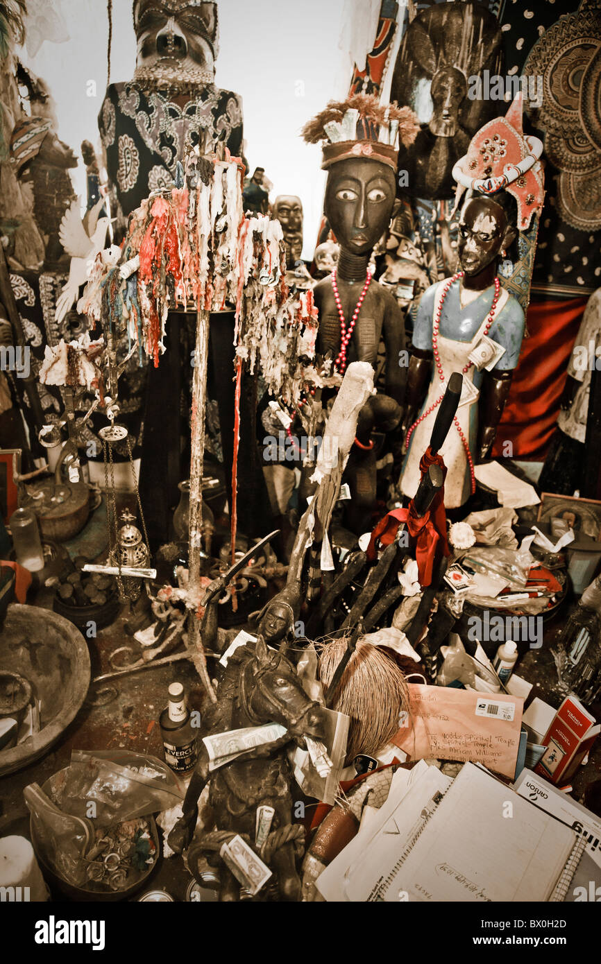Voodoo Spiritual Temple in New Orleans, Louisiana, established in 1990