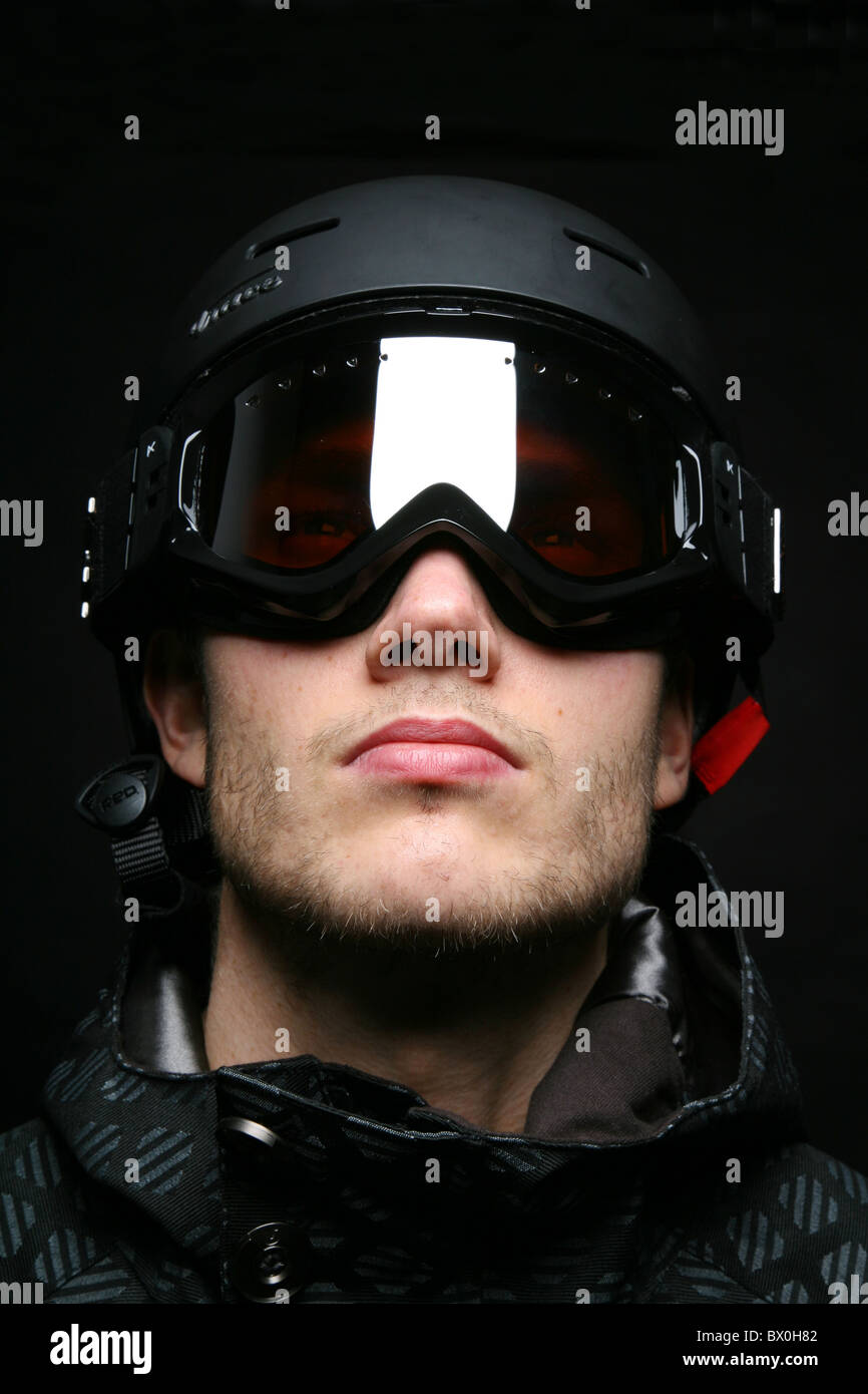 ski man Stock Photo