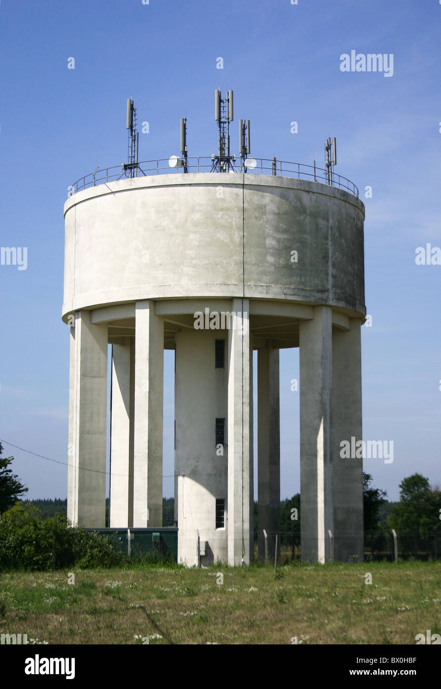 Assington Water Tower, Suffolk, England Stock Photo