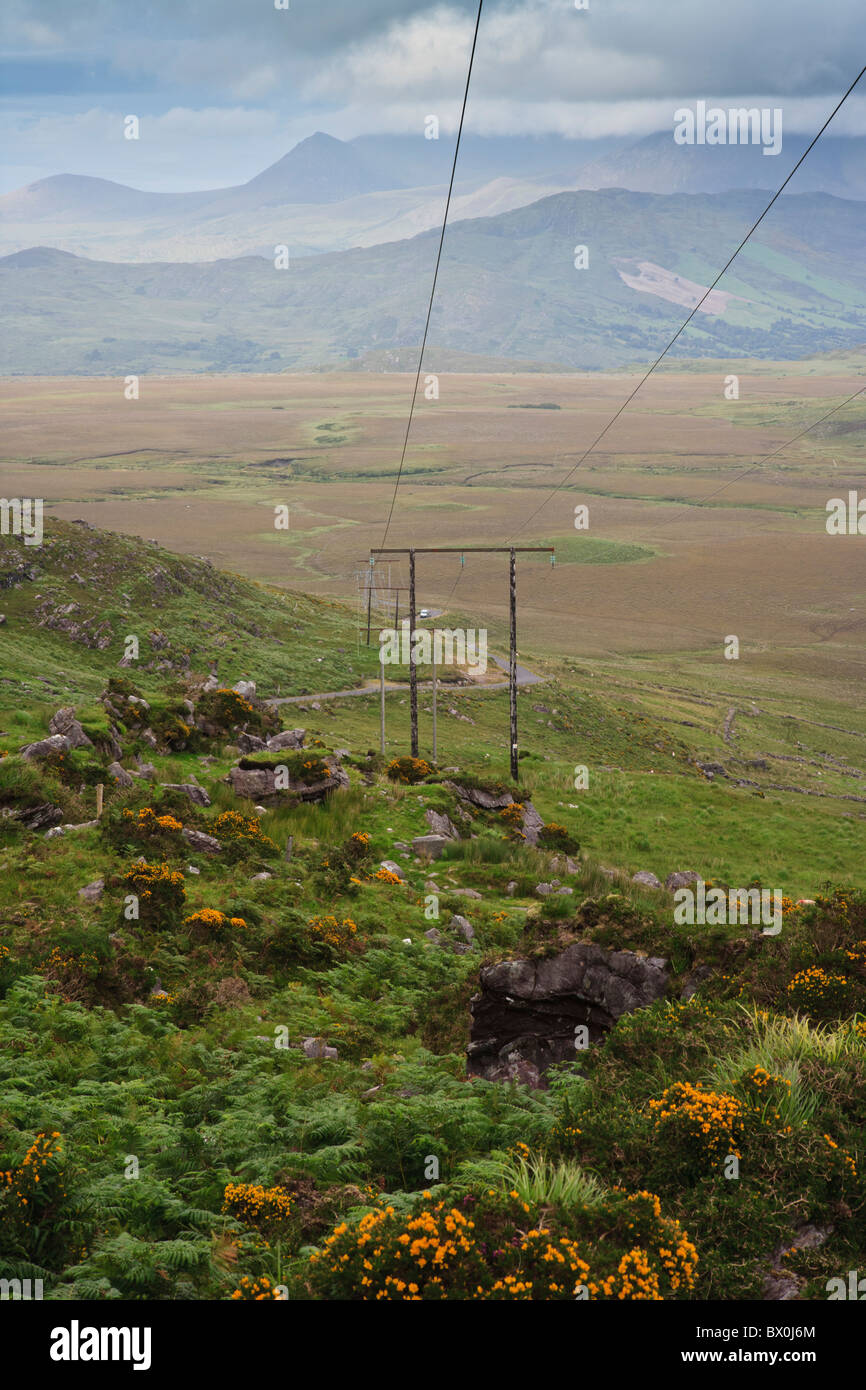 Irish Valley Landscape, Near Waterville Ring of Kerry Ireland Stock Photo Alamy