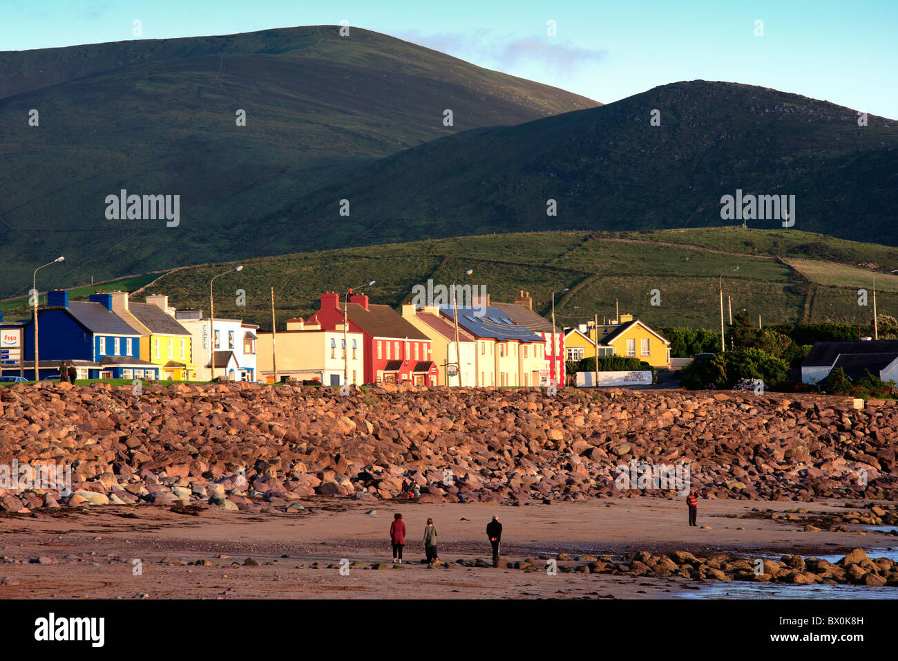 Beach scene Waterville, County Kerry Ireland Stock Photo