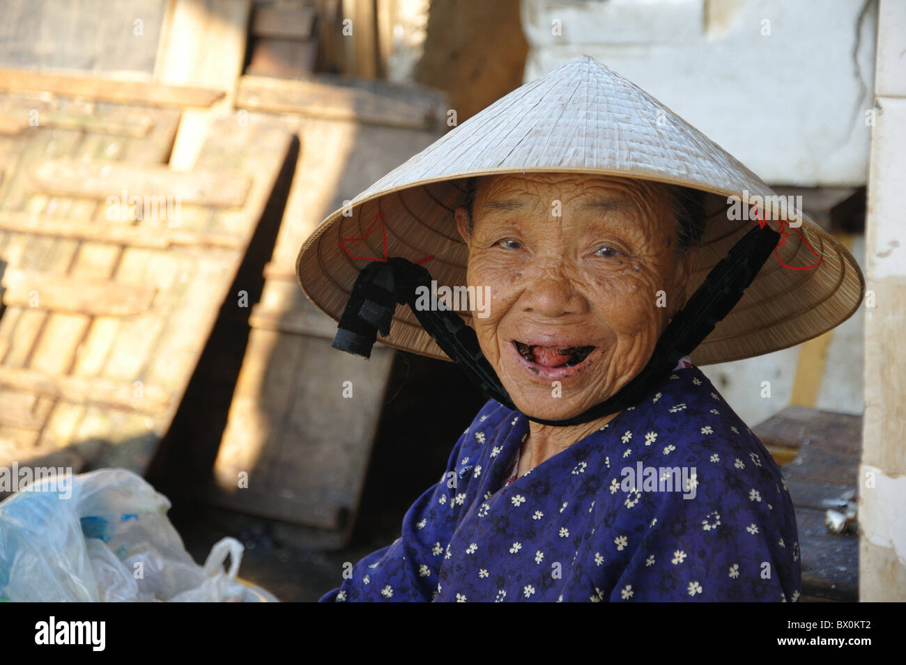 Black teeth vietnam hi-res stock photography and images - Alamy