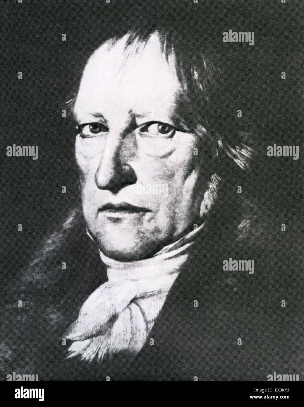 HEGEL (17701831) German philosopher Stock Photo Alamy