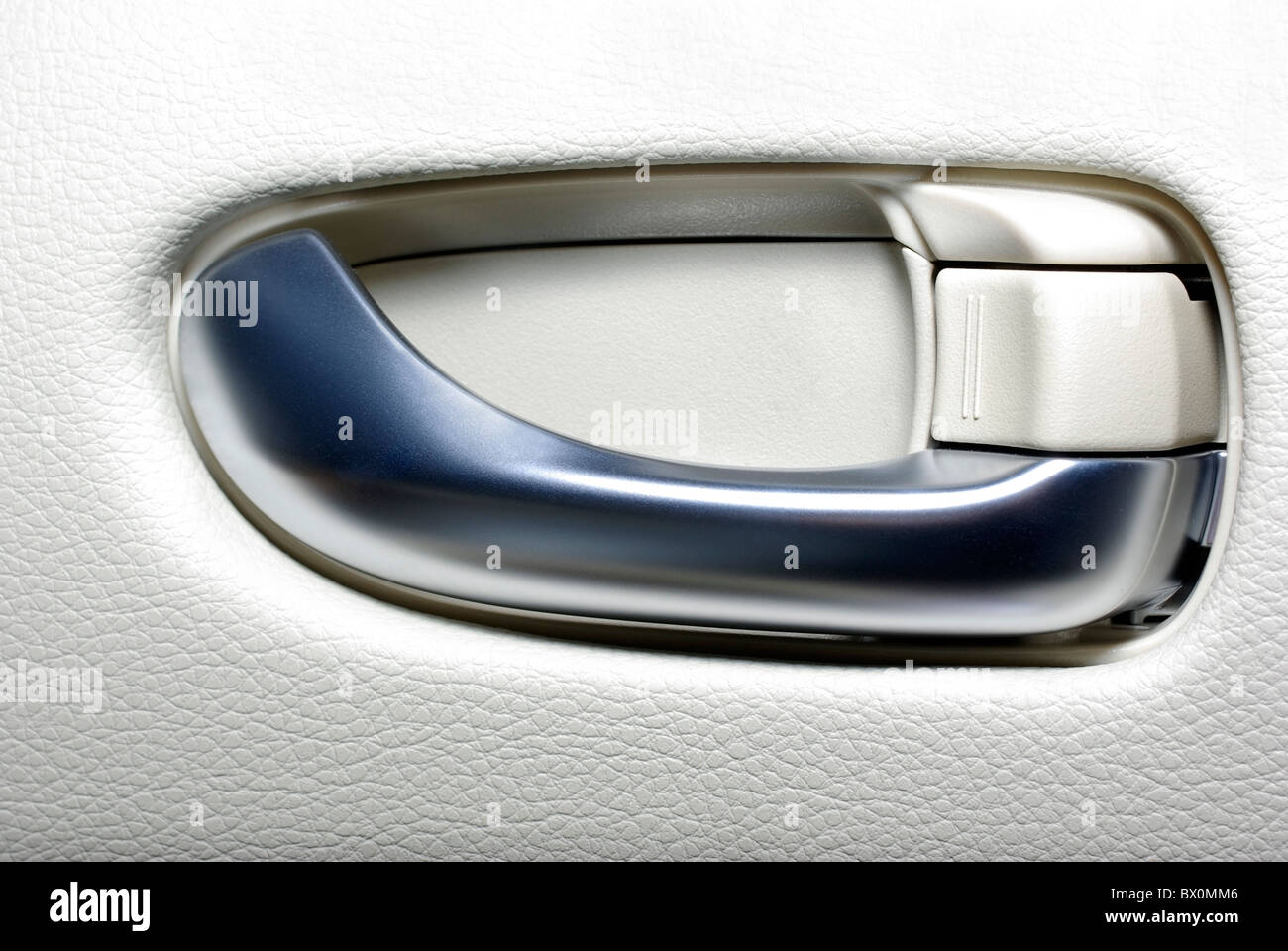 Aluminium Door Handle Of Modern Japanese Car Abstract