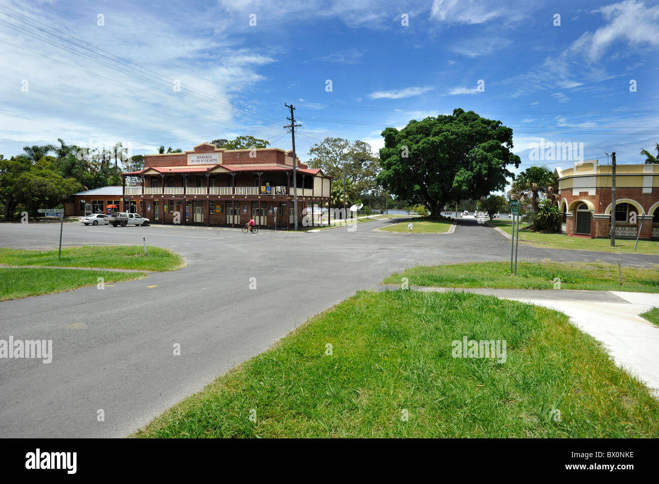 An old country pub at Wardell in Northern New South Wales Stock Photo