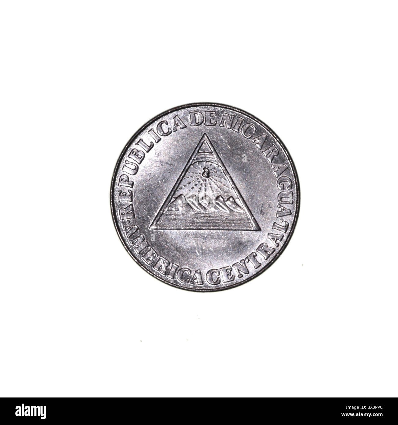 Nicaragua coin Stock Photo
