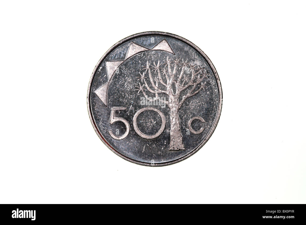 Namibian coin Stock Photo