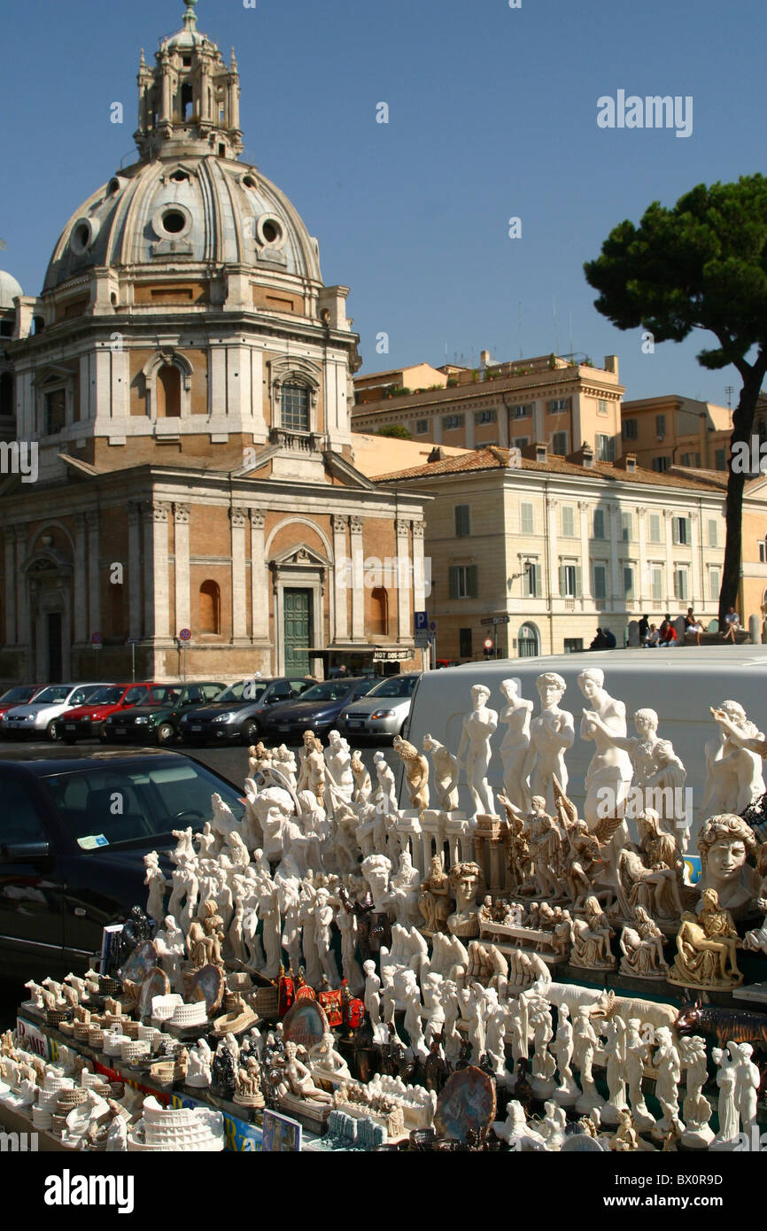 souvenirs in Rome, Roma, Italy Stock Photo