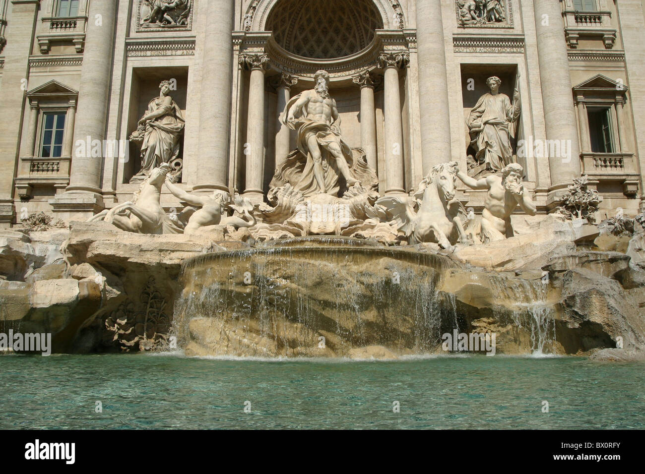 Fontana di Trevi in Rome, Roma, Italy Stock Photo