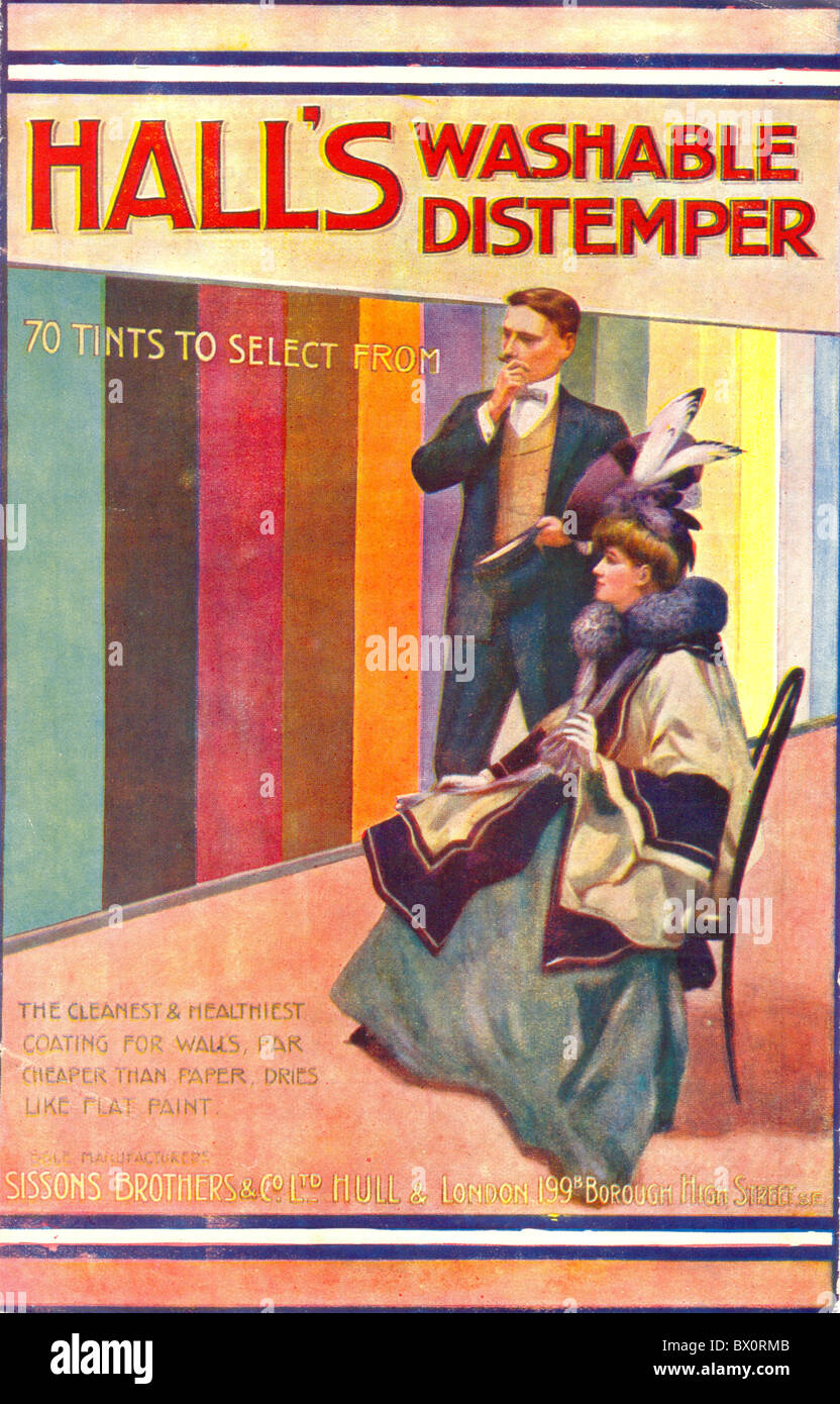 Sissons brothers halls distemper hires stock photography and images