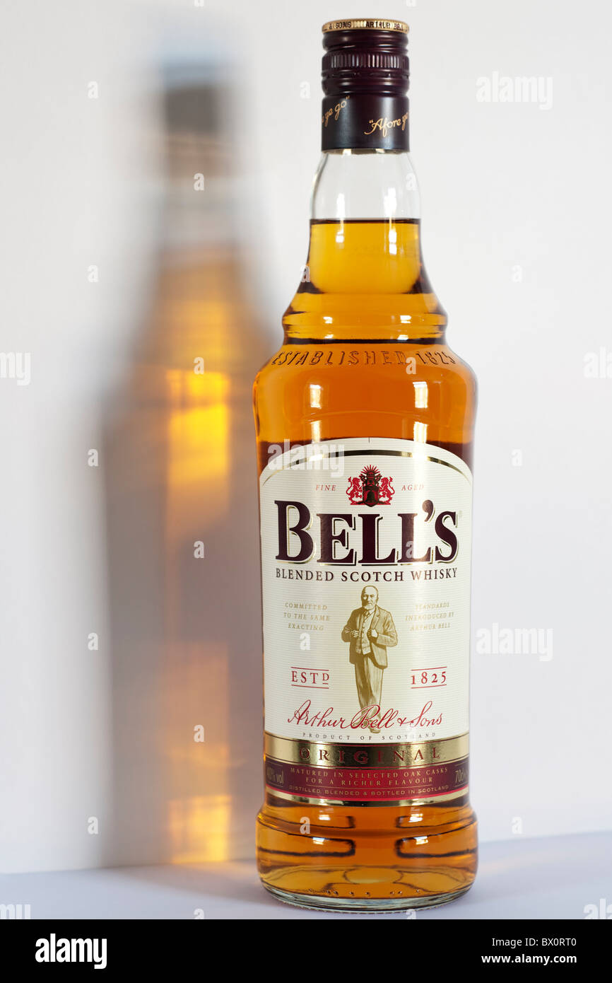 70 cl bottle of Bells whisky Stock Photo