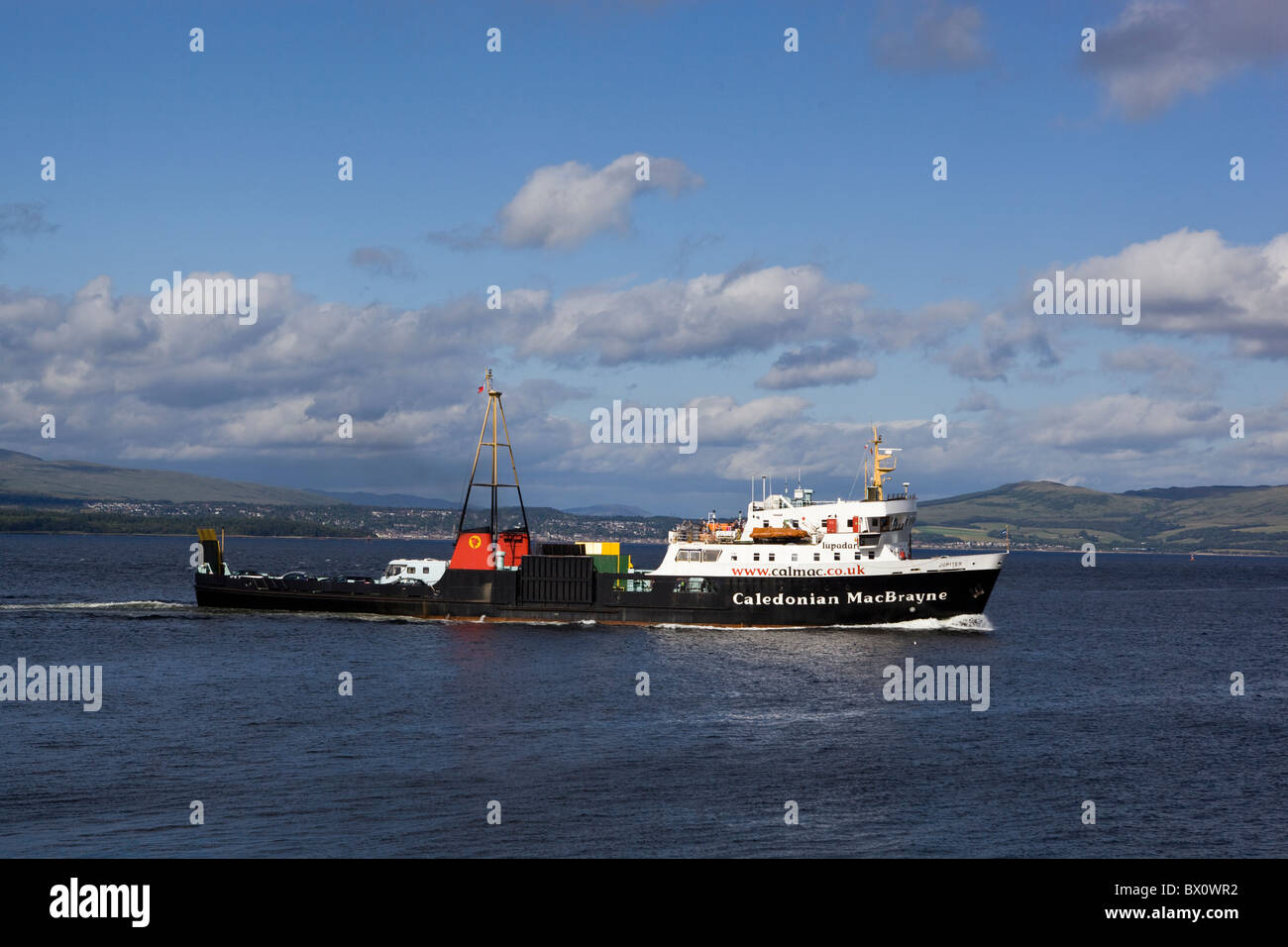 Caledonian Macbrayne Ferry Gourock to Dunoon Scotland Stock Photo