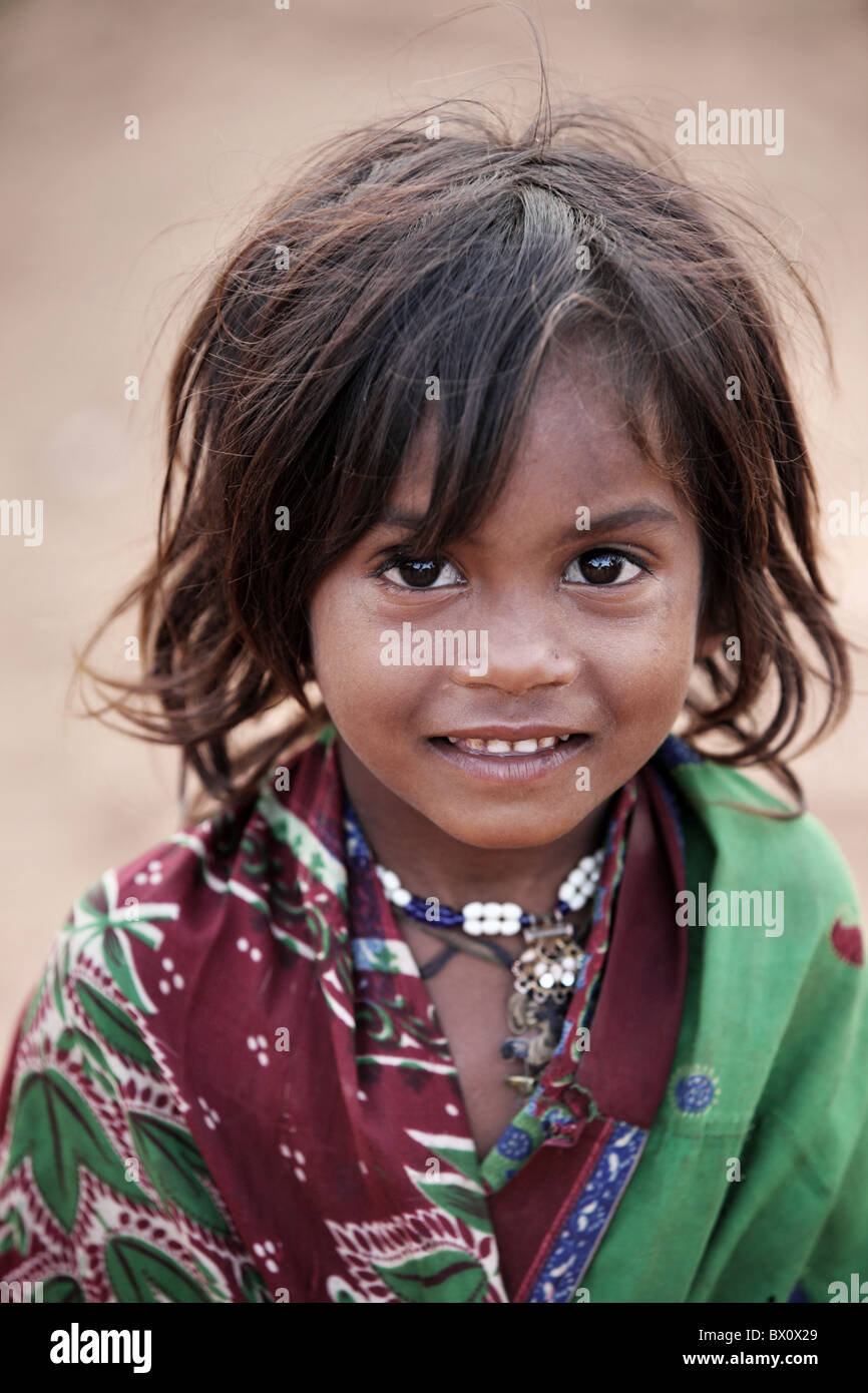 girl Andhra Pradesh South India Stock Photo - Alamy